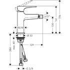Смеситель Hansgrohe Metropol 32520140