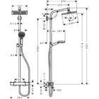 Душевая система Hansgrohe Crometta Е240 27271000