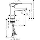 Смеситель Hansgrohe Metropol 32500340