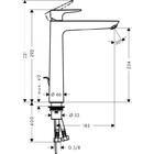 Смеситель Hansgrohe Talis E 71716670