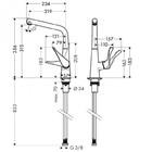 Смеситель Hansgrohe Metris 14822000
