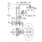 Душевая система Grohe Tempesta Cosmopolitan System 26224001