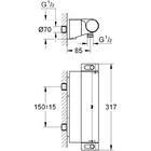 Термостат Grohe Grohtherm 34469001