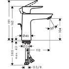 Смеситель Hansgrohe Talis E 71710670
