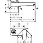 Смеситель Hansgrohe Talis E 71734000