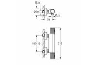 Смеситель Grohe Grohtherm Performance 34776000