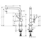 Смеситель Hansgrohe Talis M54 72840000