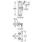 Душевой комплект Grohe Grohtherm 34796000