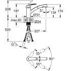 Смеситель Grohe Eurosmart 30305001