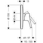 Смеситель Hansgrohe Talis S 72605000