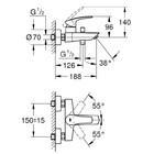 Смеситель Grohe Eurosmart 33300003