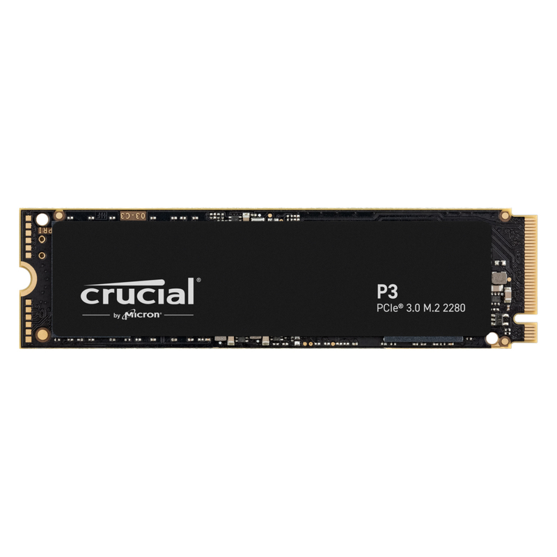 Накопитель SSD Crucial P3 500GB M.2 2280