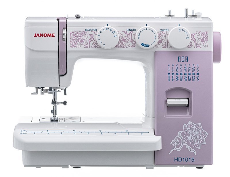 Швейная машина Janome HD1015 + расширительный столик
