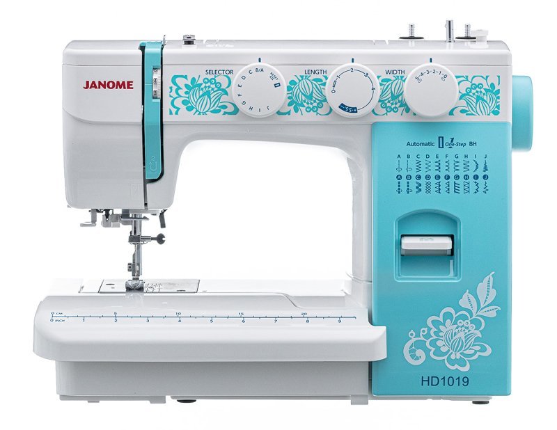 Швейная машина Janome HD1019 + расширительный столик