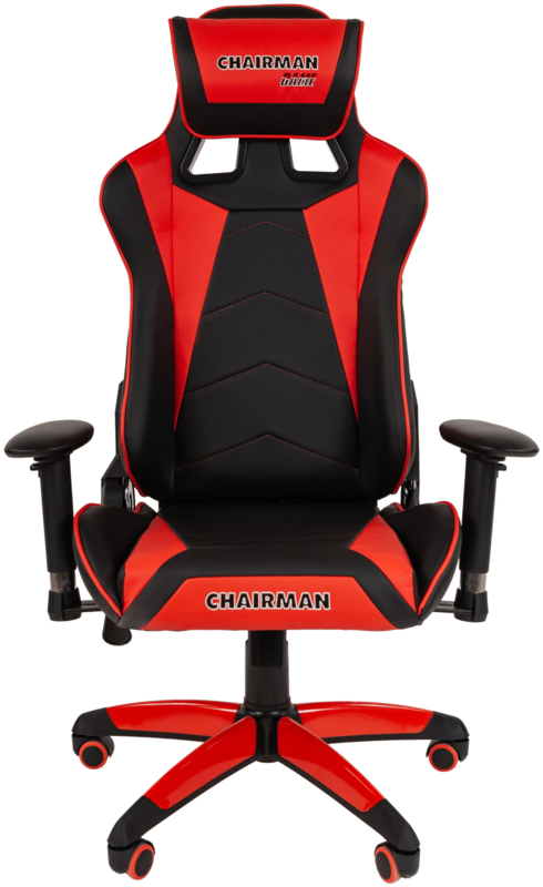 Кресло Тайпит Chairman Game 44 черно-красное