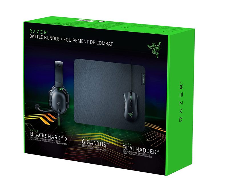 Комплект мышь + коврик + наушники Razer Battle Bundle