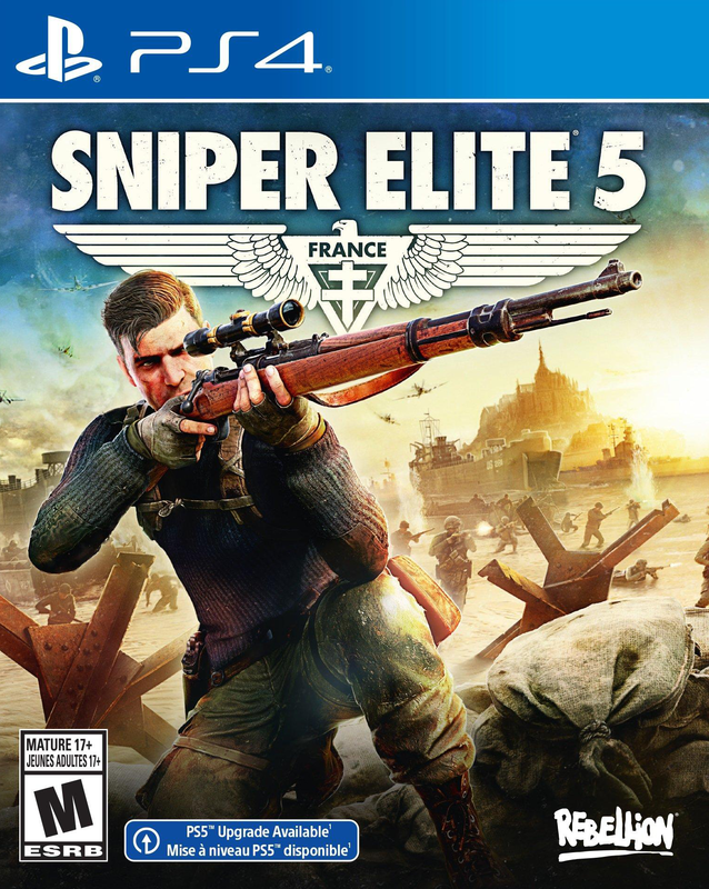 Игра для PS4 Sniper Elite 5 русские субтитры