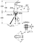 Смеситель Grohe Eurosmart M 23976003