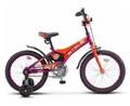 Велосипед Stels Jet 16 D18 10" фиолетово-оранжевый