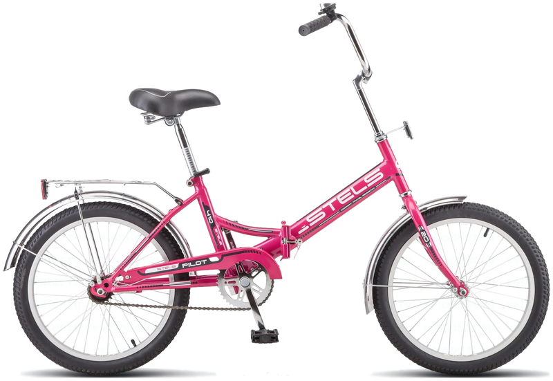 Велосипед Stels Pilot 410 D20 13.5" розовый