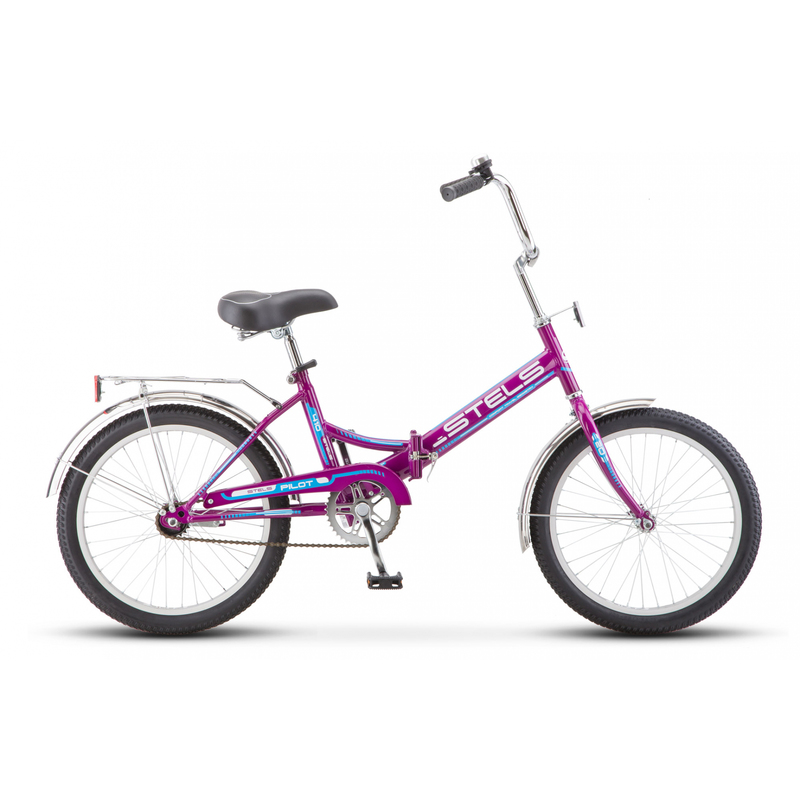 Велосипед Stels Pilot 410 D20 13.5" фиолетовый