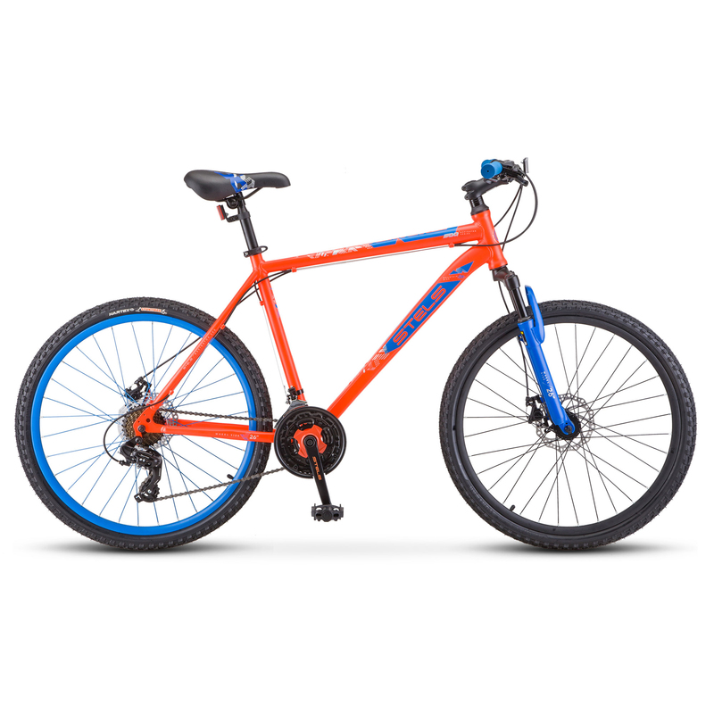 Велосипед Stels Navigator 500 D26 18" оранжево-синий