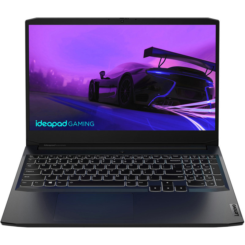 Ноутбук Lenovo Ideapad Gaming 3 15ACH6 Ryzen 5 5600H 8GB DDR 256GB SSD Nvidia RTX3060 6GB FHD DOS Shadow Black