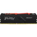 Модуль оперативной памяти Kingston Fury Beast RGB 32GB (1x32) DIMM DDR4 3200Mhz