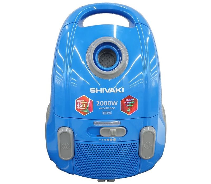 Пылесос Shivaki VCB 0120 голубой