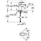 Смеситель Grohe BauEdge New 23330001