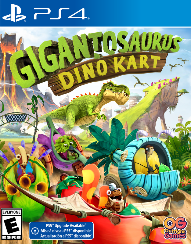 Игра для PS4 Gigantosaurus: Dino Kart английская версия