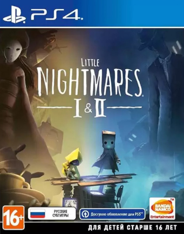 Игра для PS4 Little Nightmares I & II русские субтитры