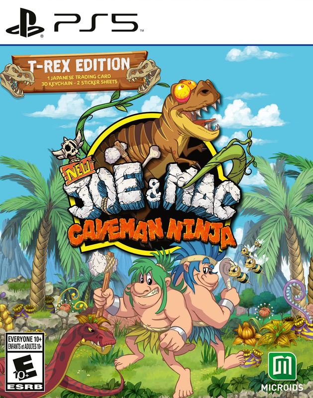 Игра для PS5 New Joe & Mac - Caveman Ninja русские субтитры