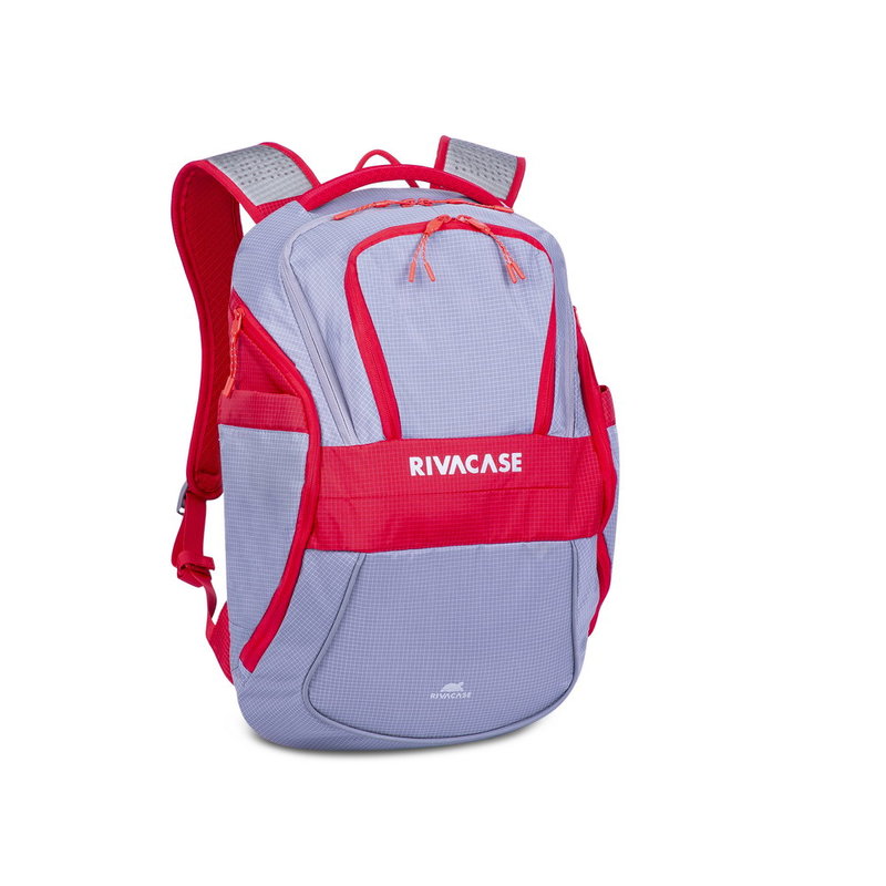 Рюкзак для ноутбука Rivacase 5225 серо-красный