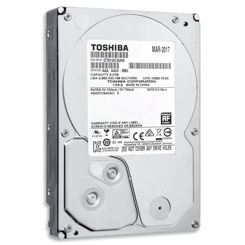 Накопитель Toshiba 2TB DT02ACA200