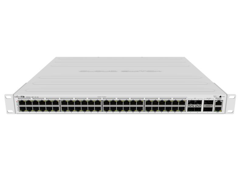 Коммутатор Mikrotik CRS354-48P-4S+2Q+RM
