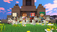 Игра для PS4 Minecraft Legends Deluxe Edition русские субтитры