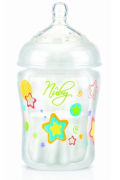 Специальная супер-антиколиковая бутылочка Nuby Natural, 210мл, медленный поток, 0+