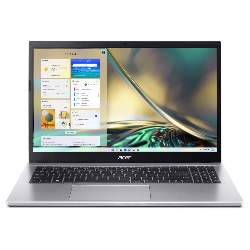 Ноутбук Acer Aspire A315-59 Intel Core i5-1235U 8GB DDR4 256GB SSD Intel Iris Xe Graphics FHD DOS Pure Silver