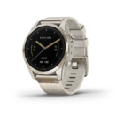 Смарт-часы Garmin Epix Pro Gen2 42mm Sapphire Edition Soft Gold with Cream Heathered Nylon Band + Light Sand Silicone Band