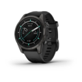 Смарт-часы Garmin Epix Pro Gen2 42mm Sapphire Edition Carbon Grey DLC Titanium with Black Band