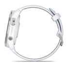 Смарт-часы Garmin Forerunner 965 Titanium Bezel with Whitestone Case and Whitestone/Powder Gray Silicone Band