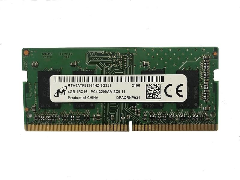 Оперативная память Micron MTA4ATF51264HZ-3G2 4GB (1x4) SODIMM DDR4 3200Mhz