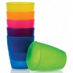 Разноцветные стаканы Nuby ( 4 шт)