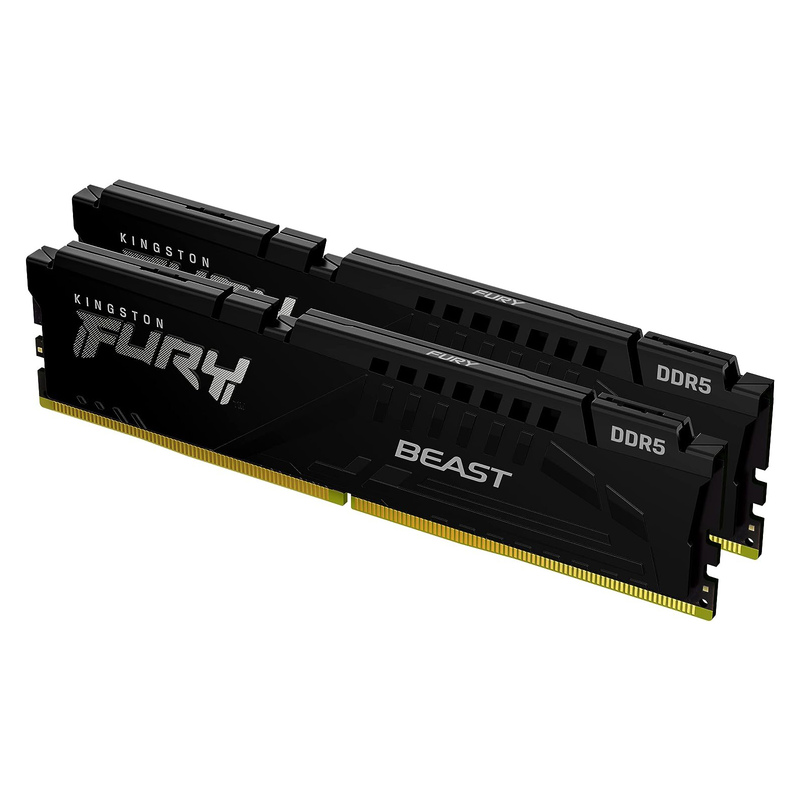 Оперативная память Kingston Fury Beast Black Expo 32GB (2x16) DIMM DDR5 5200Mhz