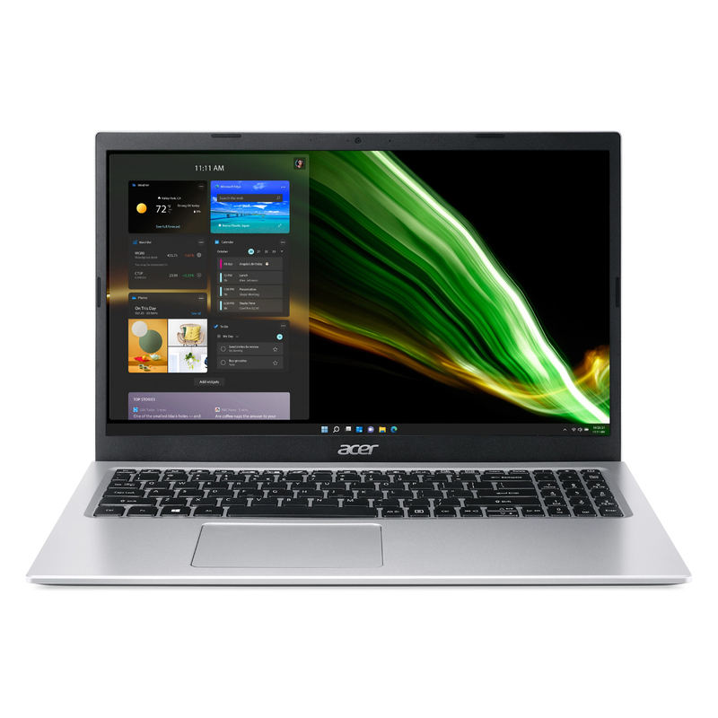 Ноутбук Acer Aspire 3 Intel Core i3-1115G4 12GB DDR4 500GB SSD NVMe FHD IPS Ubuntu Silver