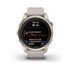 Смарт-часы Garmin Fenix 7S Pro Sapphire Solar Gold Titanium