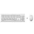 Комплект клавиатура + мышь HP 230 White