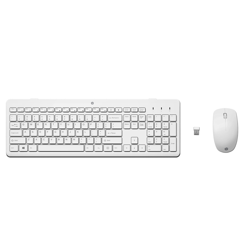 Комплект клавиатура + мышь HP 230 White