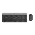 Комплект клавиатура + мышь Logitech MK470 Slim Graphite